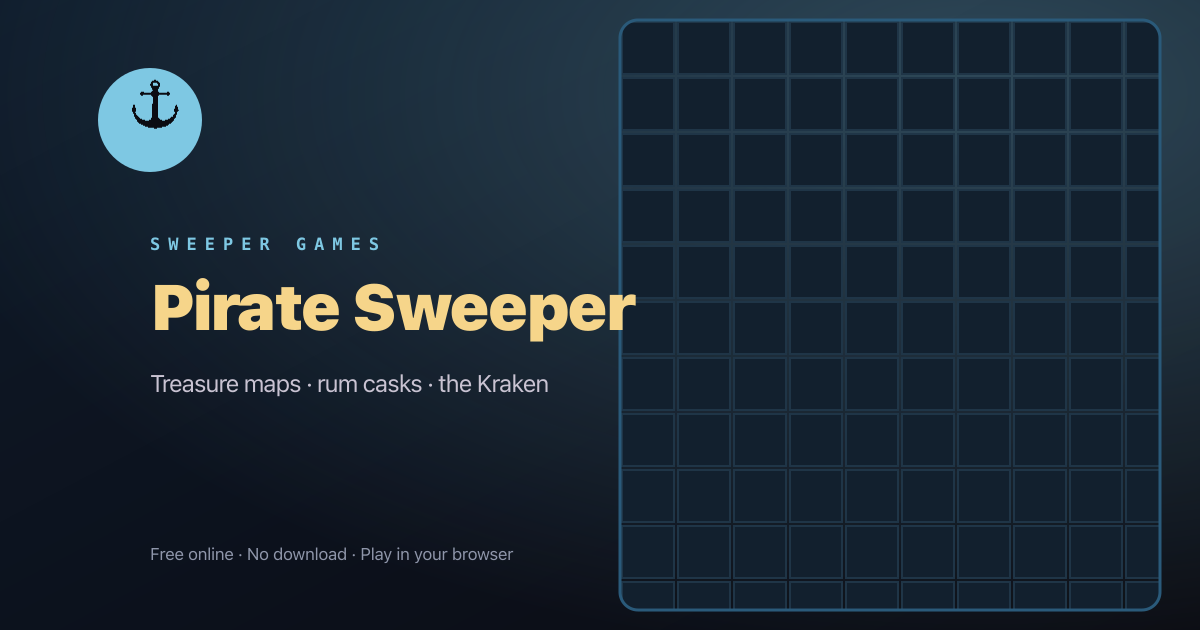 Pirate Sweeper — play free online